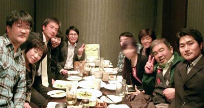 平成25年度 忘年会 第13弾「施設管理・ケアマネジメント・相談・送迎」部署合同