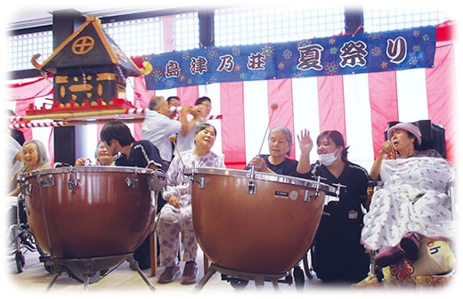 第五回  島津乃荘  夏祭りの様子-2